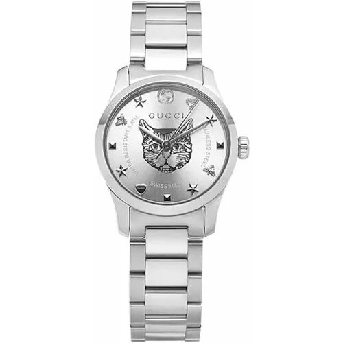 Наручные часы GUCCI, серебряный