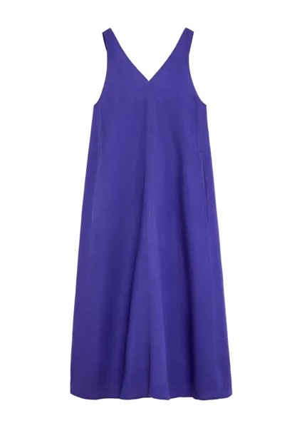 Платье макси Sleeveless OYSHO, королевский синий