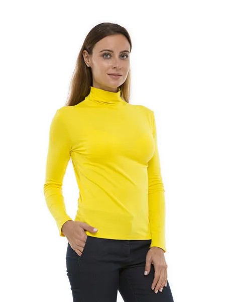 Водолазка женская Magic Lady cl0001_c32 желтая 52-54 RU