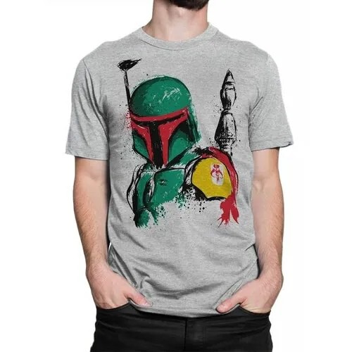Футболка Design Heroes, размер 3XL, серый..