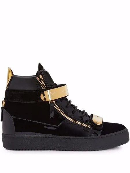 Giuseppe Zanotti высокие кеды Coby