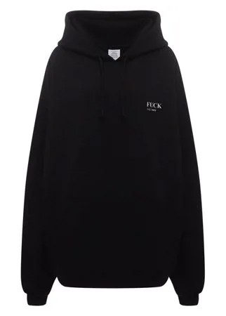 Хлопковое худи VETEMENTS