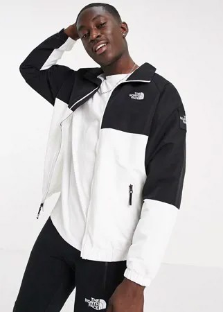 Флисовая олимпийка белого и черного цветов The North Face Black Box-Белый