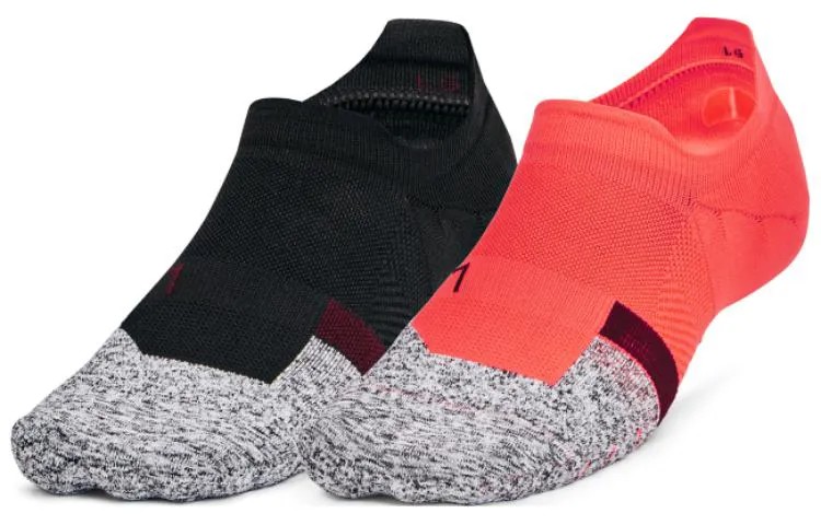 Мужские носки Under Armour, цвет 1 set of 2 double (black + red)