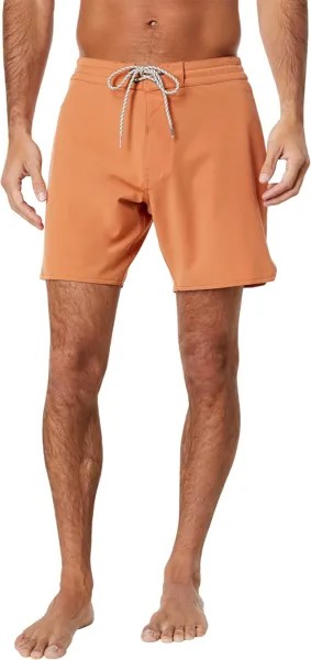 Шорты для плавания 16,5 дюйма VISSLA, цвет Guava