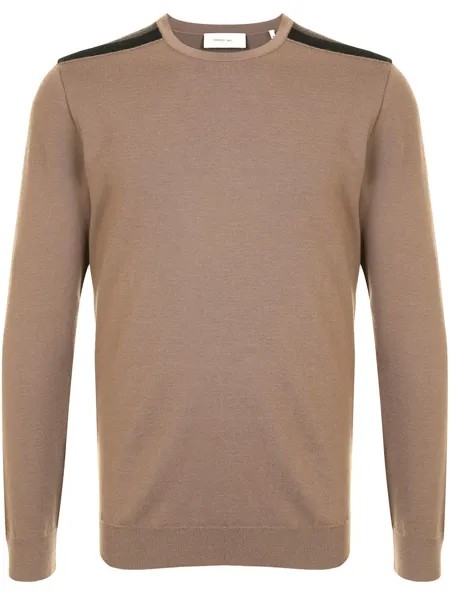 Cerruti 1881 джемпер с контрастными плечами