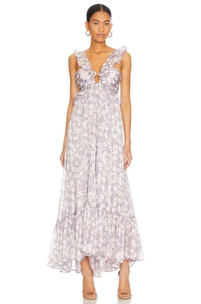 Платье Sabina Musayev Astrid, цвет Lilac Print