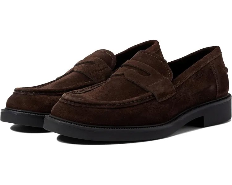 Лоферы Vagabond Shoemakers Alex Suede Penny Loafer, цвет Java Suede