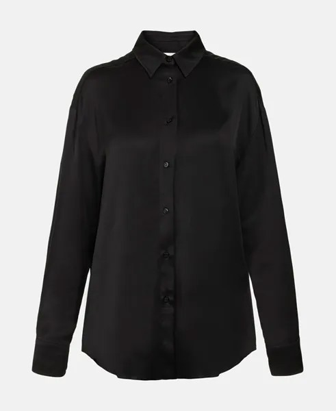 Атласная блузка Chiara Ferragni, черный