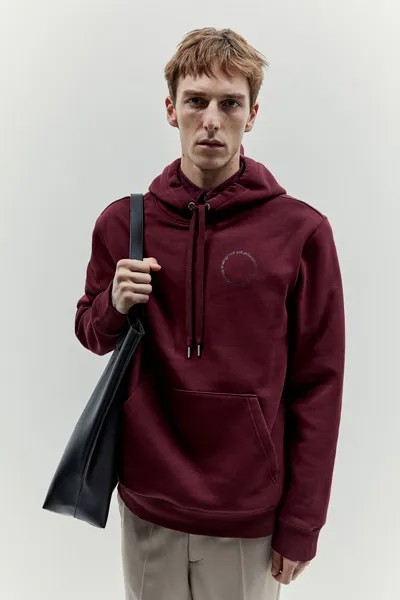 Толстовка regular fit с принтом H&M, красный