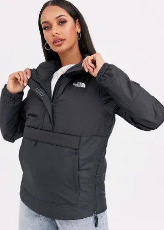 Черный теплый анорак The North Face