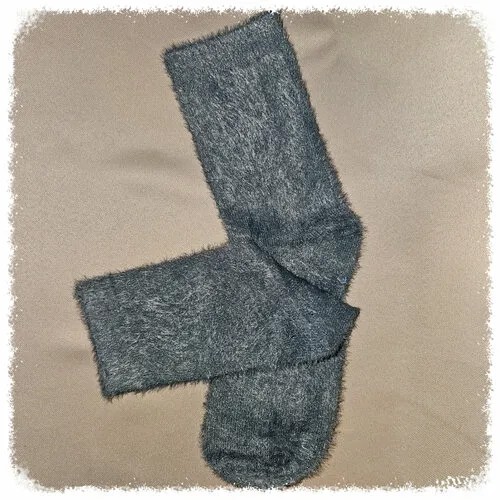 Носки Натали, размер 37-41, серый