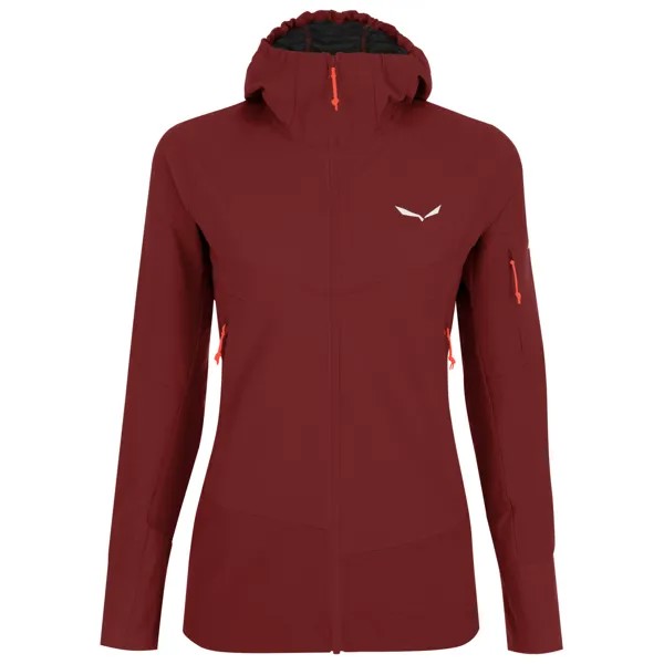 Куртка из софтшелла Salewa Women's Agner DST, цвет Syrah