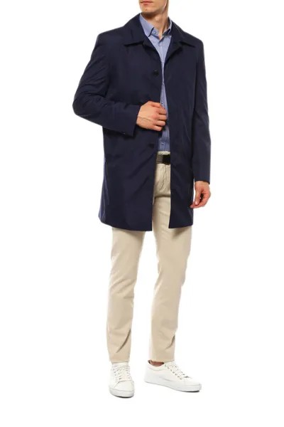 Плащ мужской BAZIONI 1021 M VERDI NAVY синий 58