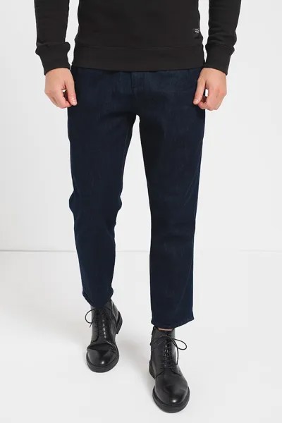Джинсы с зауженным кроем и заниженной талией Scotch & Soda, синий