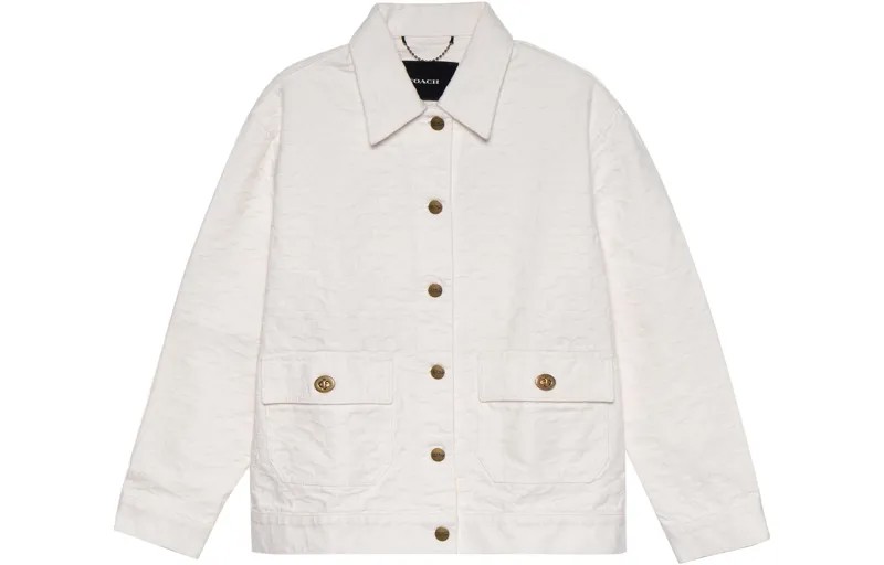 COACH Женская куртка, цвет White