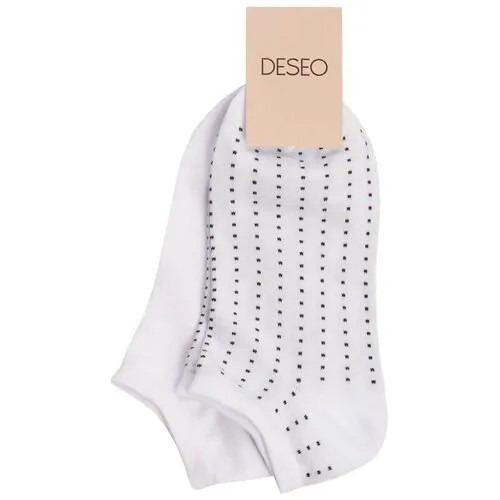 Женские носки Deseo, размер 38-40, белый, черный