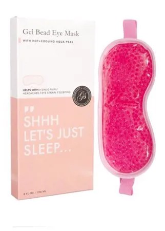 Маска для глаз Grace & Stella Gel Bead Eye Mask гелевая розовый