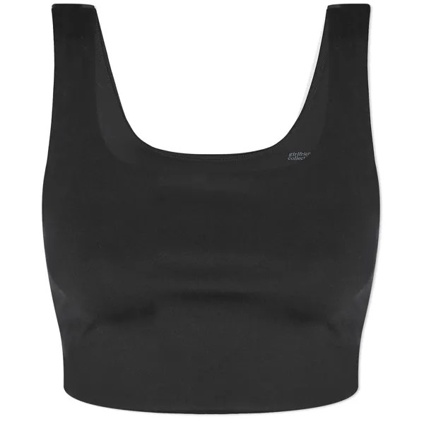 Топ Girlfriend Collective Tommy Bra, черный
