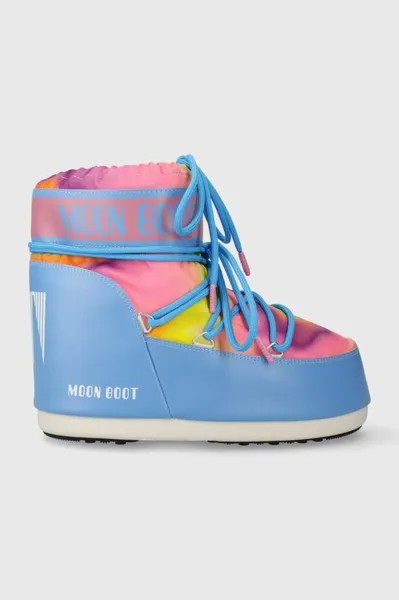 Зимние ботинки ICON LOW TIE DYE Moon Boot, мультиколор
