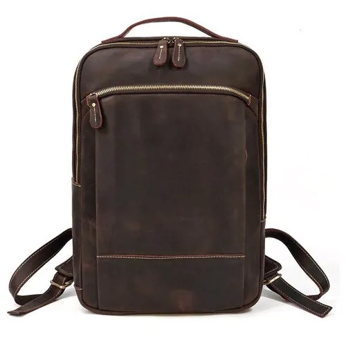 Рюкзак торба NIP, фактура матовая, гладкая, коричневый