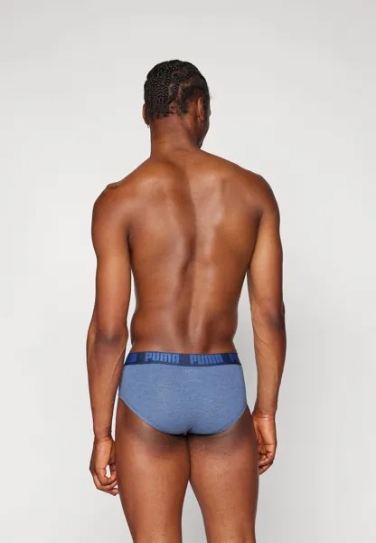 Трусы Men Everyday Brief 2 Pack Puma, джинсовые