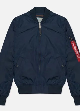 Женская куртка бомбер Alpha Industries MA-1 TT, цвет синий, размер S