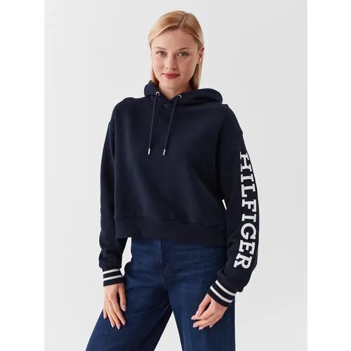 Худи TOMMY HILFIGER, размер S, синий