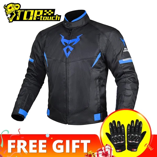Мотоциклетная куртка для мотокросса, Мужская ветрозащитная куртка для мотокросса, летняя дышащая сетчатая анти-осенняя Защитная куртка дл...