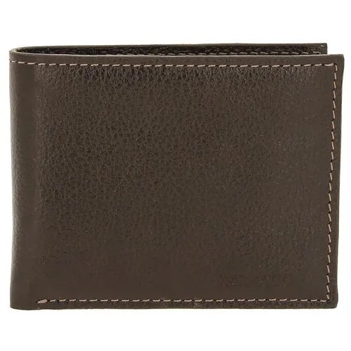 Портмоне Versado B300 relief brown, фактура зернистая, коричневый