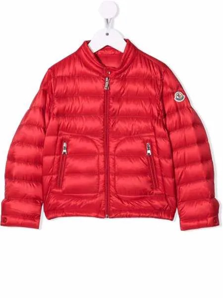 Moncler Enfant пуховик на молнии