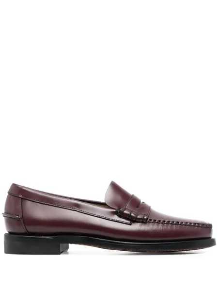 Sebago глянцевые пенни-лоферы, красный