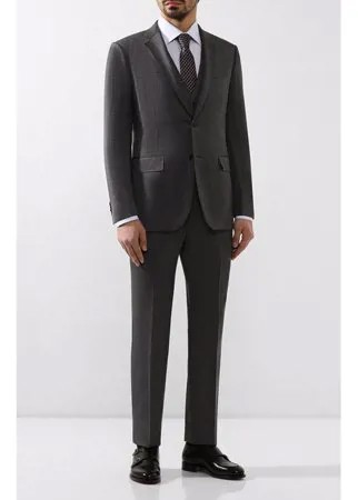 Костюм-тройка из смеси шерсти и шелка Ermenegildo Zegna