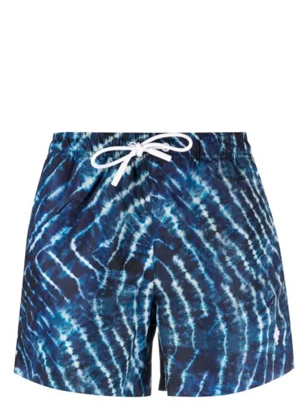 Marcelo Burlon County of Milan плавки-шорты AOP Sound Waves, синий