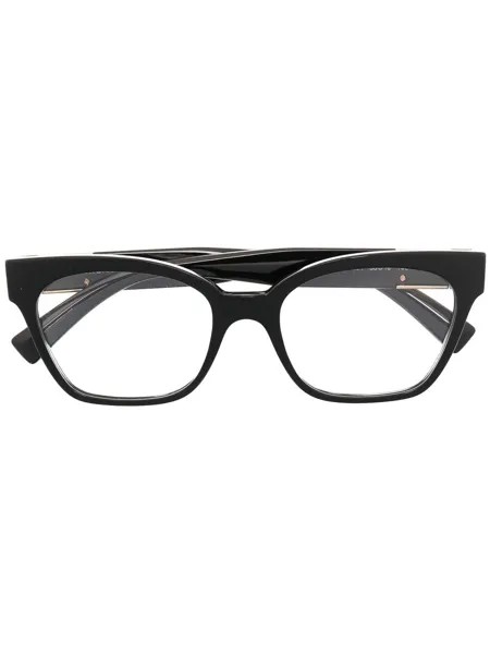 Versace Eyewear очки в квадратной оправе с декором Medusa