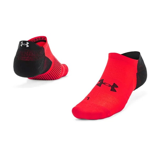 Носки Under Armour ArmourDry Run No Show, красный