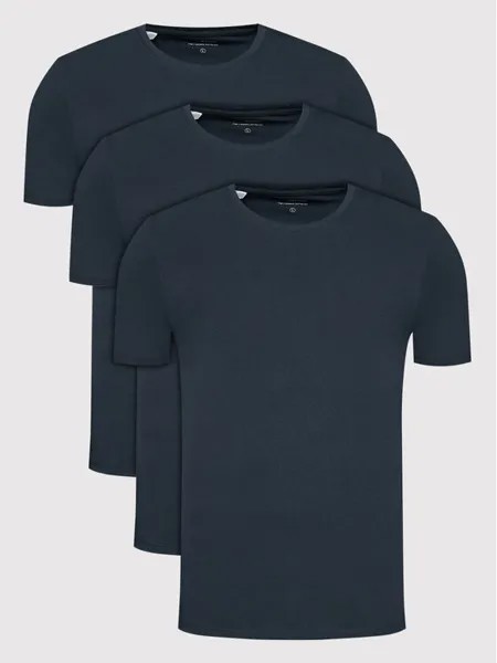 Комплект из 3 футболок стандартного кроя Selected Homme, синий