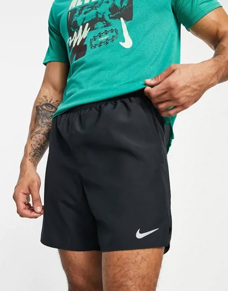 Черные шорты «2 в 1» Nike Running Challenger-Черный цвет