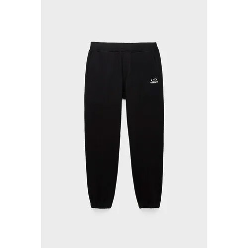 Брюки C.P. Company diagonal raised fleece track pants, размер 50, черный