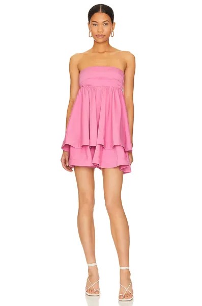 Платье мини Camila Coelho Penelope, цвет Hot Pink