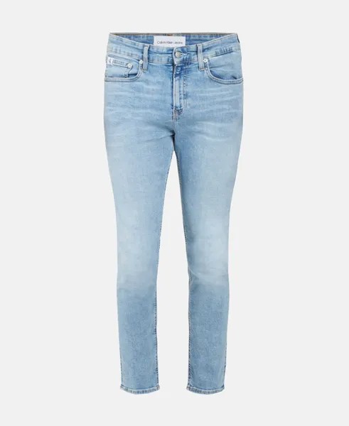 Джинсы скинни Calvin Klein Jeans, светло-синий