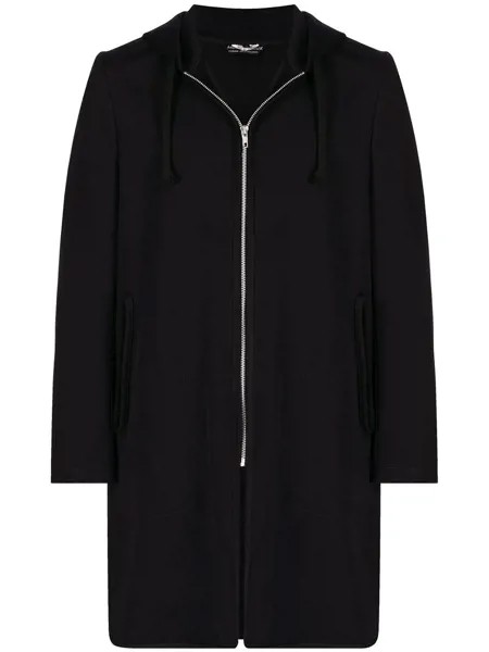 Comme Des Garçons Homme Deux zipped-up wool coat