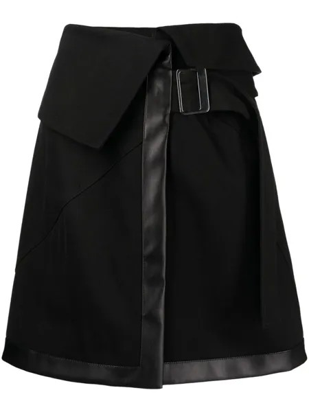 3.1 Phillip Lim юбка с пряжкой, черный
