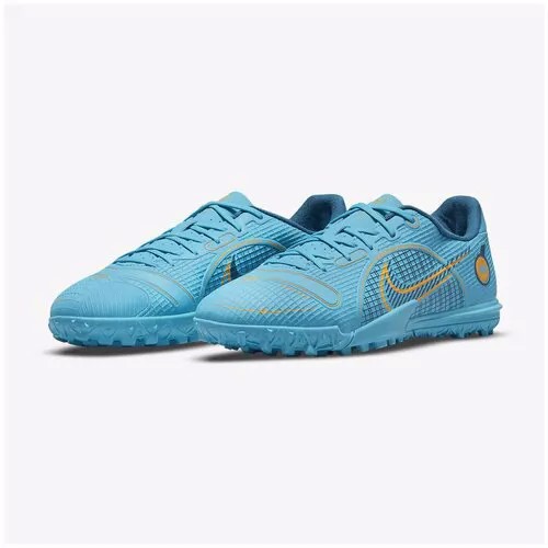 Шиповки детские Nike Vapor 14 Academy TF DJ2863-484, р-р 35.5, Голубой