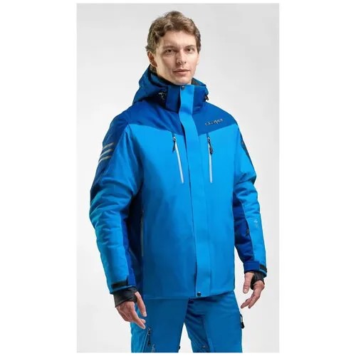Куртка STAYER CHEGET, размер 46, синий, голубой