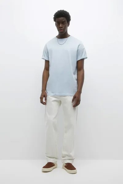 Базовые плотные джинсы Pull&Bear, экрю