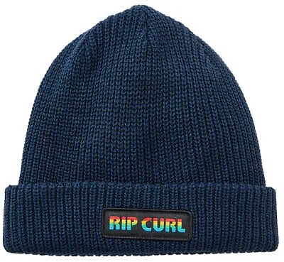 Шапка Rip Curl Icons Regular, темно-синяя, новинка