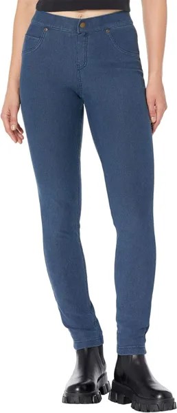 Джинсы Fleece Lined Denim Leggings HUE, цвет Medium Wash