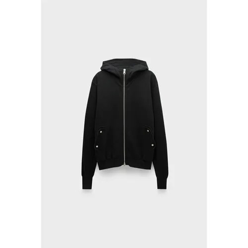 Худи Andrea Ya'aqov hoodie + zip, размер 48, , чёрный