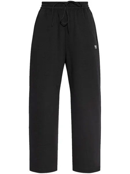 Y-3 спортивные брюки с логотипом, черный